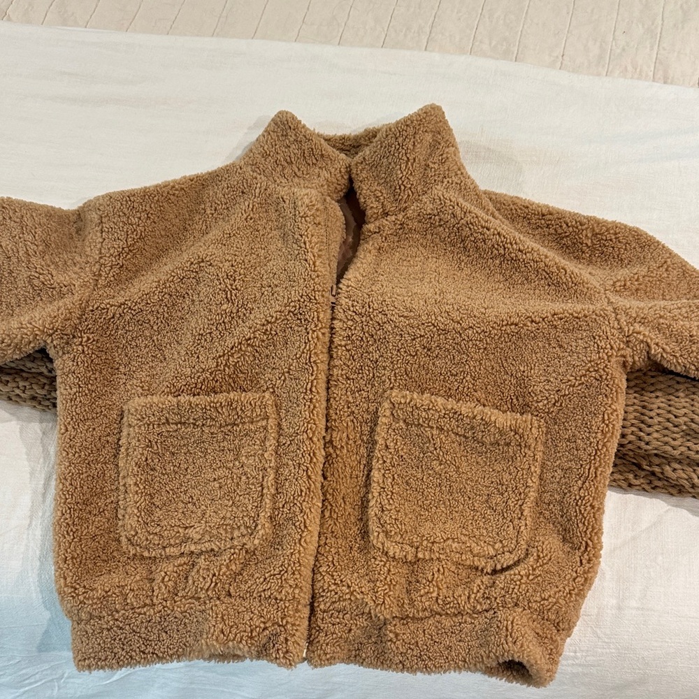 Vici Tan Sherpa Jacket